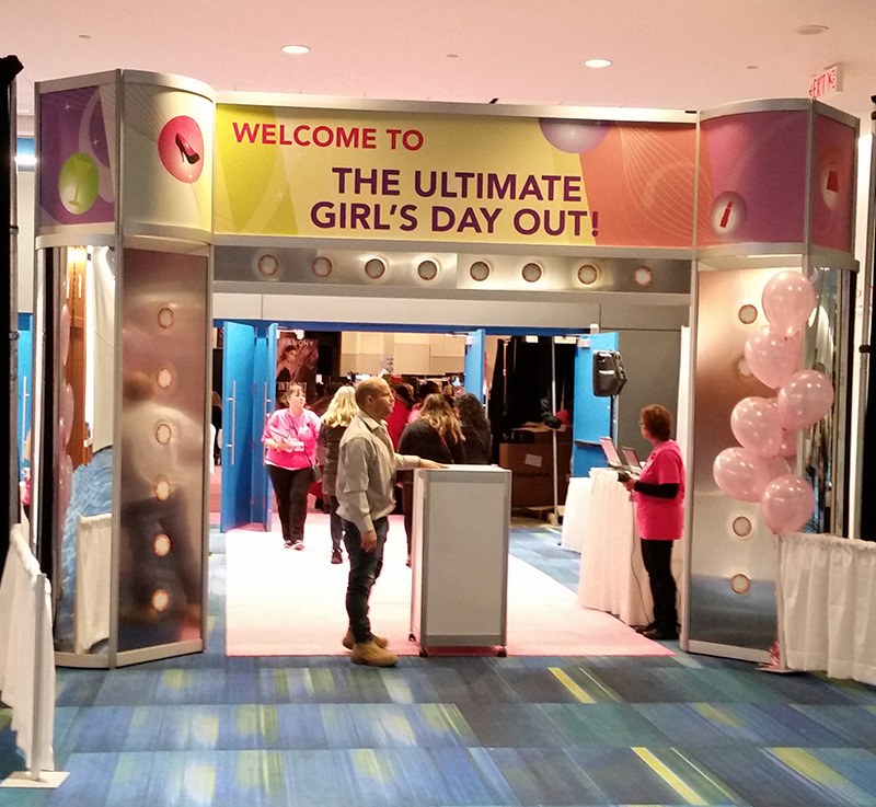 National Women’s Show Entrance