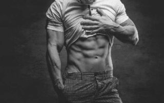 attractive male body