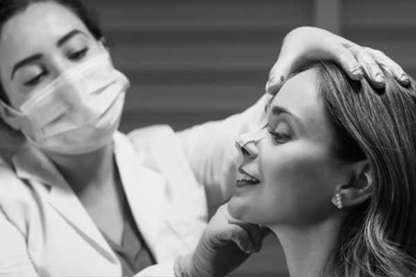 rhinoplasty stitches removal